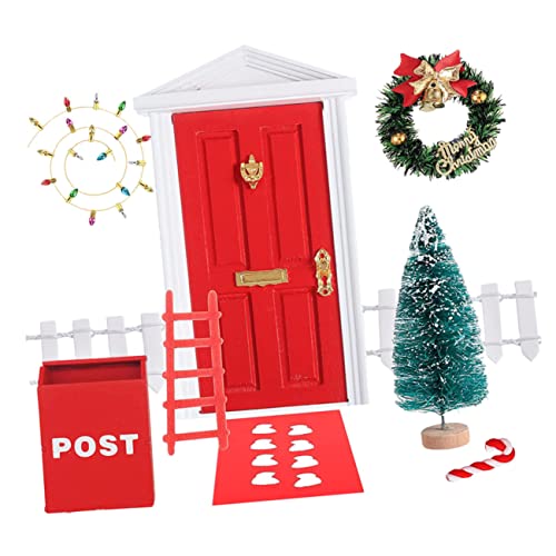 HANABASS Teiliges Weihnachts Deko Set Miniatur Puppenhausmöbel Rote Elfenfigur DIY Mikrolandschaft Zubehör Realistische Haus Accessoires für Mädchen Geburtstag Party HANABASS Teiliges Weihnachts Deko Set Miniatur Puppenhausmöbel Rote Elfenfigur DIY Mikrolandschaft Zubehör Realistische Haus Accessoires für Mädchen Geburtstag Party von HANABASS