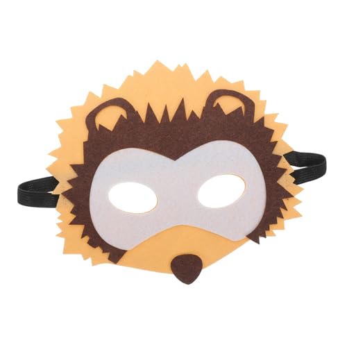 HANABASS Tierische Maske mit Elastischem Band Halbe Gesichtsbedeckung Cartoon Frosch und Tiger Design Vielseitige Cosplay und Halloween Dekoration für Kostümpartys von HANABASS