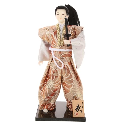 HANABASS Traditionelle Samurai Puppe Japanische Figur für Dekoration Stabil und Langlebig für Zuhause oder Büro Gestaltet Kompakt mit Flachem Sockel HANABASS Traditionelle Samurai Puppe Japanische Figur für Dekoration Stabil und Langlebig für Zuhause oder Büro Gestaltet Kompakt mit Flachem Sockel von HANABASS