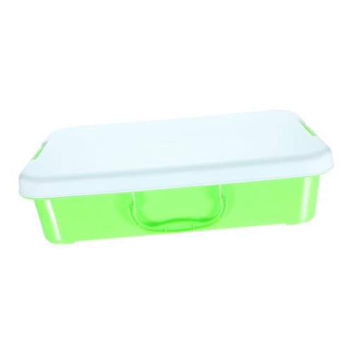 HANABASS Tragbare Sandkiste Sandkasten Für Sandboxen Kleinkinder Farbe Drinnen Deckel Kleine Sandschale Tabletts Miniatur Behälter Sandkastenspielzeug Farbig Sandspielzeug Abs Grün HANABASS Tragbare Sandkiste Sandkasten Für Sandboxen Kleinkinder Farbe Drinnen Deckel Kleine Sandschale Tabletts Miniatur Behälter Sandkastenspielzeug Farbig Sandspielzeug Abs Grün von HANABASS