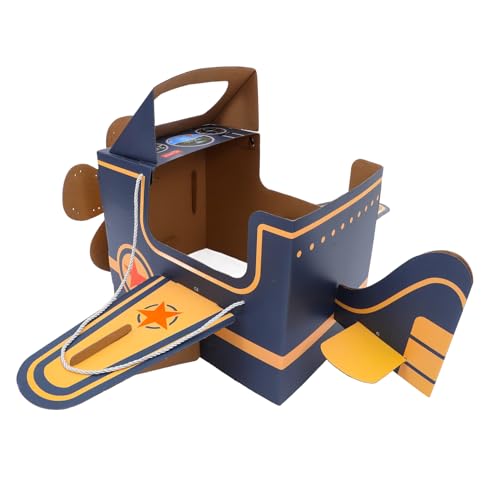 HANABASS Tragbares DIY Flugzeugspielzeug für Kreatives Papierflugzeug mit Drehbarem für Spaß Fördert die Eltern Junge Mädchen Beziehung Langlebig und Sicher HANABASS Tragbares DIY Flugzeugspielzeug für Kreatives Papierflugzeug mit Drehbarem für Spaß Fördert die Eltern Junge Mädchen Beziehung Langlebig und Sicher von HANABASS