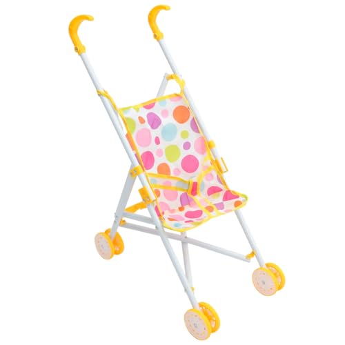 HANABASS Trolley- Kinderwagen Simulationshausspielzeug Babyspielwagen Spielzeugwagen Simulationsspielzeug Oxford-Stoff von HANABASS
