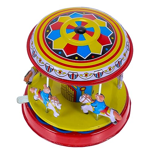 HANABASS Vintage Aufzieh Karussell aus Pädagogisches Kinderkarussell für Partys und Kreatives Design ohne Batterie Nostalgisches für Zuhause HANABASS Vintage Aufzieh Karussell aus Pädagogisches Kinderkarussell für Partys und Kreatives Design ohne Batterie Nostalgisches für Zuhause von HANABASS