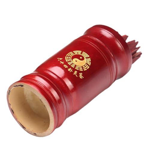 HANABASS Vintage Chinesisches Divinationsspiel Stäbchen Aufbewahrungseimer Kompakt Leicht und Sicher für Familien Tempel und Freizeitspaß bei Besonderen Anlässen HANABASS Vintage Chinesisches Divinationsspiel Stäbchen Aufbewahrungseimer Kompakt Leicht und Sicher für Familien Tempel und Freizeitspaß bei Besonderen Anlässen von HANABASS