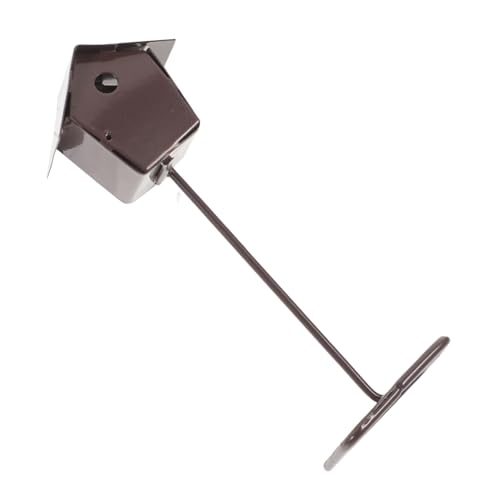 HANABASS Vogelnestdekorationsmodell Puppenhaus Eiserner Vogelkäfig Miniatur-vogelkäfig-Requisite Vogelkäfigschmuck Kleine Vogelkäfig-Requisite Schmiedeeisen Light Brown HANABASS Vogelnestdekorationsmodell Puppenhaus Eiserner Vogelkäfig Miniatur-vogelkäfig-Requisite Vogelkäfigschmuck Kleine Vogelkäfig-Requisite Schmiedeeisen Light Brown von HANABASS