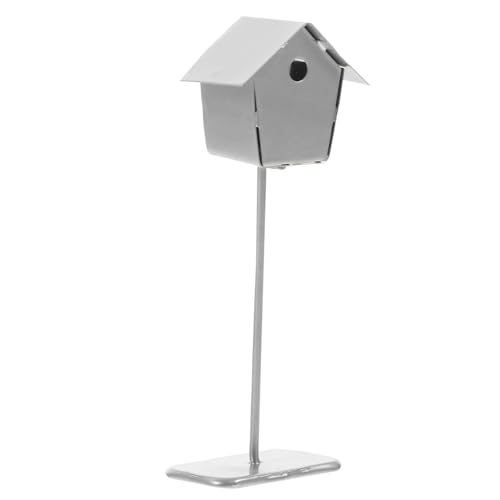 HANABASS Vogelnestdekorationsmodell puppenhaus Miniatur-Vogelkäfig-Requisite Zubehör Kleine Vogelkäfig-Requisite winziger Vogelkäfig Vogelkäfigdekor Schmiedeeisen Silver HANABASS Vogelnestdekorationsmodell puppenhaus Miniatur-Vogelkäfig-Requisite Zubehör Kleine Vogelkäfig-Requisite winziger Vogelkäfig Vogelkäfigdekor Schmiedeeisen Silver von HANABASS