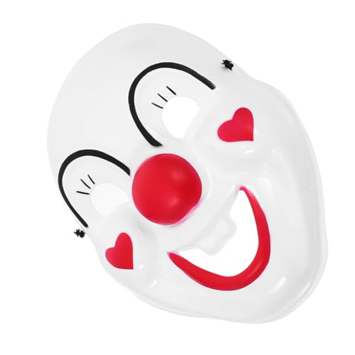 HANABASS Vollgesichtsclownmaske für Erwachsene und Gruselige Halloween Maske für Cosplay und Partys Einsetzbar Lustiges Design für Unvergessliche Feierlichkeiten von HANABASS