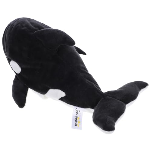 HANABASS Wal-Marionette Plüschtier-handpuppen Stofftierpuppen Plüsch-wal-handpuppe Walpuppe Cartoon-Tiere-Marionette Kleine Handpuppe Wal-handpuppen Pp Baumwolle von HANABASS