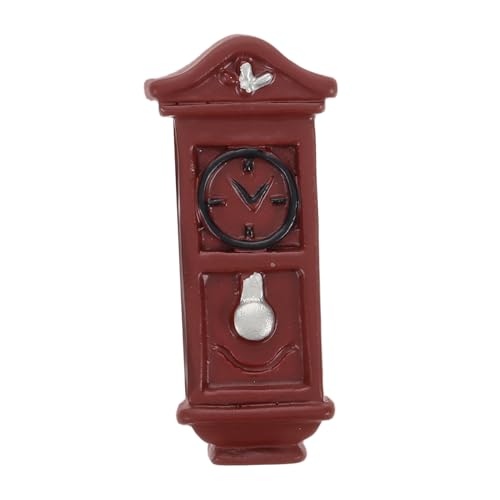 HANABASS Wanduhr für Puppenhaus Dekoration Retro Design Handwerkskunst Fotografie Charmantes Puppenhaus Zubehör für Kleine Räume HANABASS Wanduhr für Puppenhaus Dekoration Retro Design Handwerkskunst Fotografie Charmantes Puppenhaus Zubehör für Kleine Räume von HANABASS