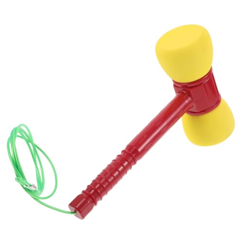 HANABASS Weicher Kunststoff-Hammer Klopfspiel Mallet mit Hochdruck-baumwollkopf Langlebig Robust Fördert Hand-Auge-koordination für Familienpartys und Unterhaltung zu Hause von HANABASS