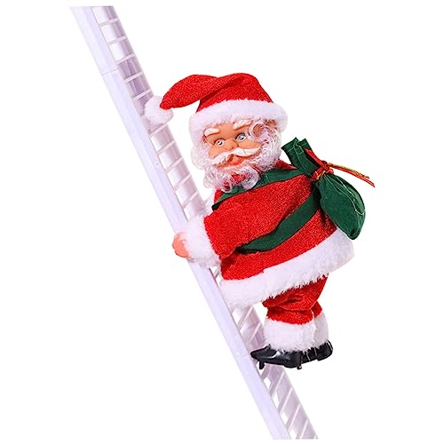 HANABASS Weihnachtsmann-Puppe Santas Klettern Plastik Weiß von HANABASS