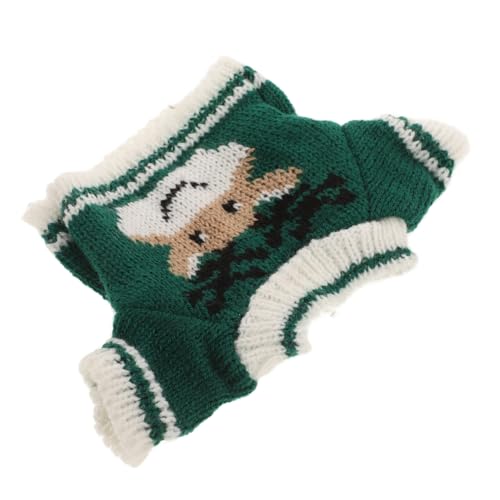 HANABASS Wollene Puppenkleidung für Teddybären Handgemachte Sweater Outfits für Große Stofftiere mit Einzigartigem Design und Zubehör als für Mädchen Dekoration von HANABASS