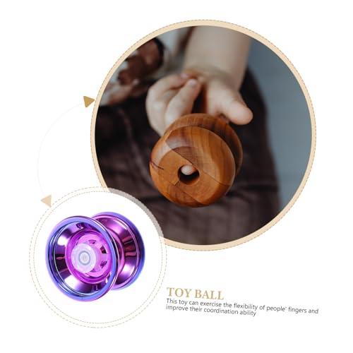 HANABASS Yo Yo Langlebiger Kugel Looping Ball für Anfänger und Tragbares Fingertipp Violettem Farbverlauf für Party und Freizeitspaß HANABASS Yo Yo Langlebiger Kugel Looping Ball für Anfänger und Tragbares Fingertipp Violettem Farbverlauf für Party und Freizeitspaß von HANABASS
