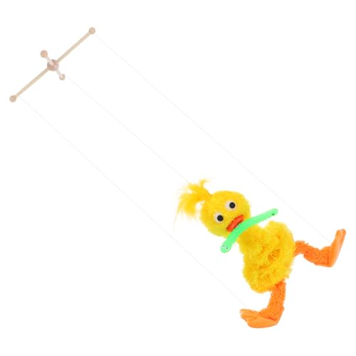 HANABASS Zeichenfolge Marionette Ente Stofftier Entenpuppenprop Stofftier-anziehspielzeug Motivationssick Kuscheliges Enten -softspielzeug Ente Zubehör Tanzente Yellow Plüsch HANABASS Zeichenfolge Marionette Ente Stofftier Entenpuppenprop Stofftier-anziehspielzeug Motivationssick Kuscheliges Enten -softspielzeug Ente Zubehör Tanzente Yellow Plüsch von HANABASS