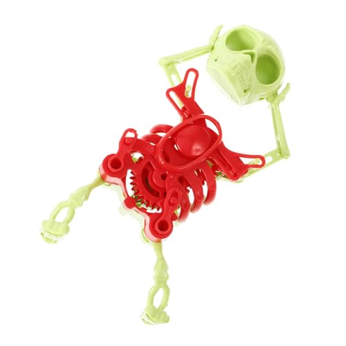 HANABASS interessantes Kostüm Ornamente gefälscht Puppe Animatronik interaktives Wind Up Aufziehspielzeug aufziehen Skelett Plastik von HANABASS