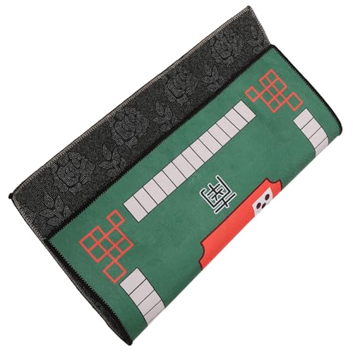 HANABASS rutschfeste Mahjong Tischmatte Quadratisch Geräuschdämpfend Waschbar Verschleißfest Weiche Tischdecke für Poker und Brettspiele für Zuhause und Partys HANABASS rutschfeste Mahjong Tischmatte Quadratisch Geräuschdämpfend Waschbar Verschleißfest Weiche Tischdecke für Poker und Brettspiele für Zuhause und Partys von HANABASS