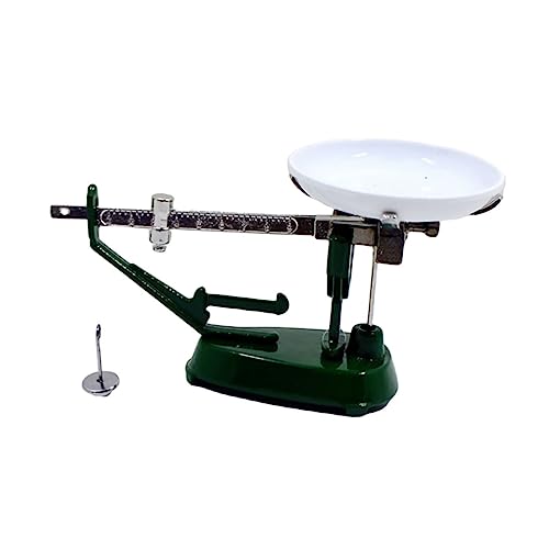 HANABASS winziges Waagschalenmodell klein Produkt Puppenhausartikel Puppenhaus Miniaturzubehör Figur Mini-Balance-Modell Miniatur Waage gefälschte Waage Modell Metall von HANABASS