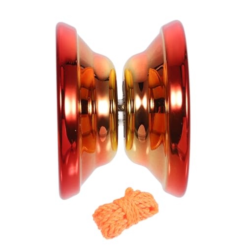 HANABASS yoyos Ball Mini winzig für kleine aus Metall Yoyo Bälle für Jo-Jo- Yoyo- Chinesisches für Abs rot Zufällige Farbe von HANABASS