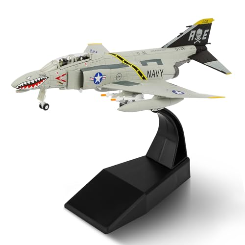 HANGHANG 1/100 Militär Modellflugzeug F-4B Phantom Ⅱ vf-84 Alloy Fighter Plane Model Model Airplane für Sammlungen und Displays HANGHANG 1/100 Militär Modellflugzeug F-4B Phantom Ⅱ vf-84 Alloy Fighter Plane Model Model Airplane für Sammlungen und Displays von HANGHANG