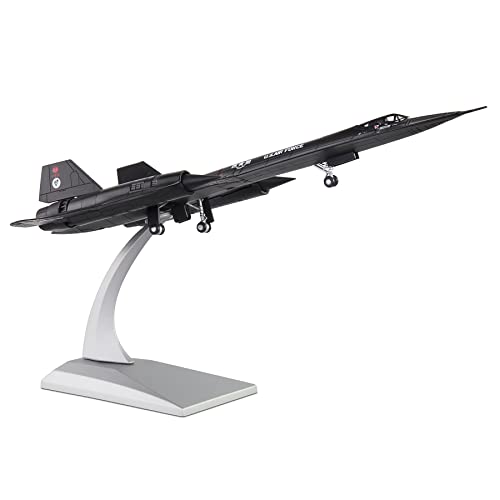 HANGOU 1/144 SR-71A Skunk Militärisches Modellflugzeug Kämpfer aus Legierung Modellflugzeug Modellflugzeug zum Sammeln und Ausstellen HANGOU 1/144 SR-71A Skunk Militärisches Modellflugzeug Kämpfer aus Legierung Modellflugzeug Modellflugzeug zum Sammeln und Ausstellen von HANGOU