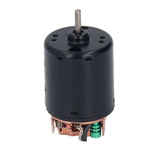HANHEFLY DC gebürstetem Motor leistungsstärker mit hoher Torsion Schwarzschale Kohlenstoffbürste Bequeme Installation für Hochgeschwindigkeitsauto -Modell (55T) von HANHEFLY