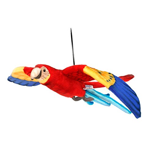 3460 - Hansa Toy - Ara rot 75 cm fliegend von Hansa Toy