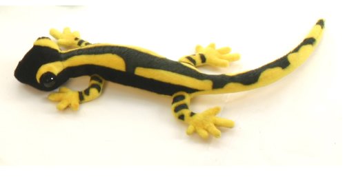 HANSA - Plüschtier Salamander, gelb/schwarz, 35 cm L von HANSA
