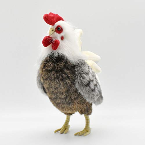 Hansa Bantam Rooster Plüsch, 27,9 cm, Braun, L von HANSA