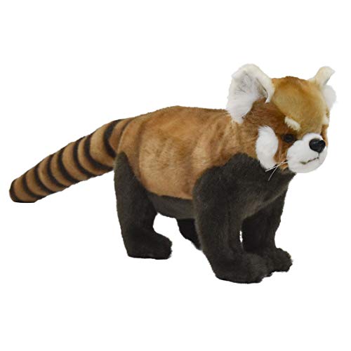 Hansa Plüschtier Panda, Rot, 4 Pfoten, 23 cm, 40 ml von Hansa