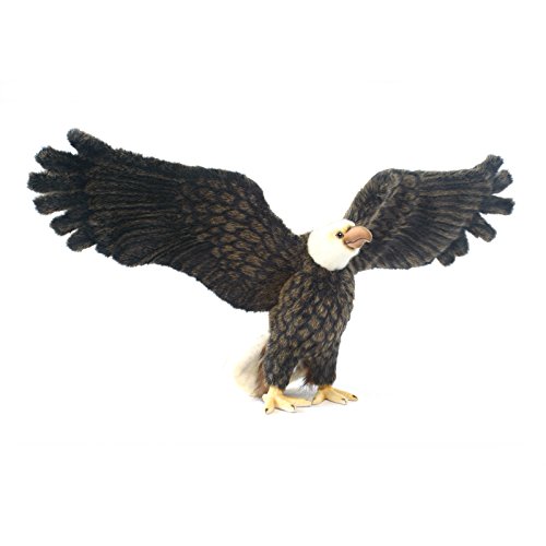 HANSA Plüschtier Amerikanischer Adler, 34 cm H/75 cm Spannweite von HANSA