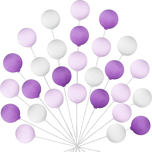 HAOBIN 30 StüCk Kuchen Dekoration Kugel Torten Deko Kugel Cupcake Topper Diy Mini Ballon Kuchen Topper Ball Kuchen Dekorationen Luftballon Tortendeko Jahrestag Geburtstagsfeier Hochzeitstorte Deko (D) HAOBIN 30 StüCk Kuchen Dekoration Kugel Torten Deko Kugel Cupcake Topper Diy Mini Ballon Kuchen Topper Ball Kuchen Dekorationen Luftballon Tortendeko Jahrestag Geburtstagsfeier Hochzeitstorte Deko (D) von HAOBIN
