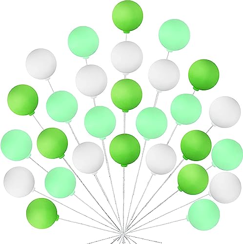 HAOBIN 30 StüCk Kuchen Dekoration Kugel Torten Deko Kugel Cupcake Topper Diy Mini Ballon Kuchen Topper Ball Kuchen Dekorationen Luftballon Tortendeko Jahrestag Geburtstagsfeier Hochzeitstorte Deko (F) HAOBIN 30 StüCk Kuchen Dekoration Kugel Torten Deko Kugel Cupcake Topper Diy Mini Ballon Kuchen Topper Ball Kuchen Dekorationen Luftballon Tortendeko Jahrestag Geburtstagsfeier Hochzeitstorte Deko (F) von HAOBIN