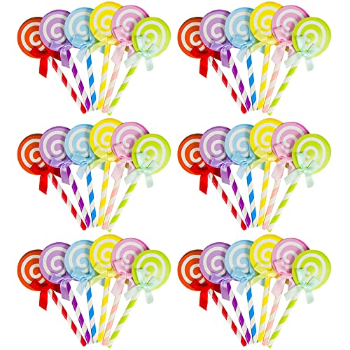 HAOBIN Lollipop Kuchen Topper Tortendeko 60 StüCk Cupcake Toppers Dekoration Tortendeko Geburtstag Cake Topper Tortendekoration Diy-Kuchendekoration,Hochzeit,Geburtstag, Dekoration, 6 Farben HAOBIN Lollipop Kuchen Topper Tortendeko 60 StüCk Cupcake Toppers Dekoration Tortendeko Geburtstag Cake Topper Tortendekoration Diy-Kuchendekoration,Hochzeit,Geburtstag, Dekoration, 6 Farben von HAOBIN