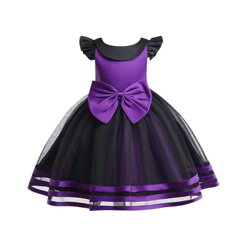 Halloween Kleid Mädchen Mit Fliegenden Kurzen Ärmeln Rundhalsausschnitt Schleife Netztüll Rollenspiel Kostüm Prinzessinnenkleid Performance-Kostüm Weihnachten Prinzessin Kleid Karneval Geburtstag Halloween Kleid Mädchen Mit Fliegenden Kurzen Ärmeln Rundhalsausschnitt Schleife Netztüll Rollenspiel Kostüm Prinzessinnenkleid Performance-Kostüm Weihnachten Prinzessin Kleid Karneval Geburtstag von HAOLEI