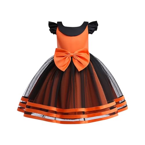 Halloween Kleid Mädchen Mit Fliegenden Kurzen Ärmeln Rundhalsausschnitt Schleife Netztüll Rollenspiel Kostüm Prinzessinnenkleid Performance-Kostüm Weihnachten Prinzessin Kleid Karneval Geburtstag Halloween Kleid Mädchen Mit Fliegenden Kurzen Ärmeln Rundhalsausschnitt Schleife Netztüll Rollenspiel Kostüm Prinzessinnenkleid Performance-Kostüm Weihnachten Prinzessin Kleid Karneval Geburtstag von HAOLEI