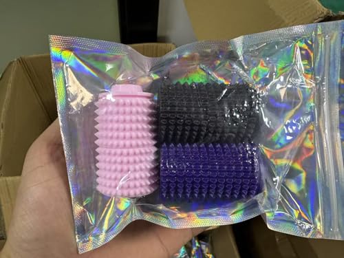 3 Stücke Little Ouchies Fidget Toy, Stacheliges Sensorik Spielzeug für Erwachsene, Tragbares ADHS Spielzeug zur Stressabbau Angst, Fidget Roller Keychain, EIN Geschenk der Neuheit 3 Stücke Little Ouchies Fidget Toy, Stacheliges Sensorik Spielzeug für Erwachsene, Tragbares ADHS Spielzeug zur Stressabbau Angst, Fidget Roller Keychain, EIN Geschenk der Neuheit von HAOYEGUOJI