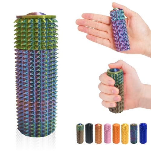 Little Ouchies Pain Fidget Toy for Adults Spiky Sensory Fidget Toy, diskretes und leises Entspannungsspielzeug, Stiller Klicker zur Linderung von Angst – für Büro, Reisen Little Ouchies Pain Fidget Toy for Adults Spiky Sensory Fidget Toy, diskretes und leises Entspannungsspielzeug, Stiller Klicker zur Linderung von Angst – für Büro, Reisen von HAOYEGUOJI