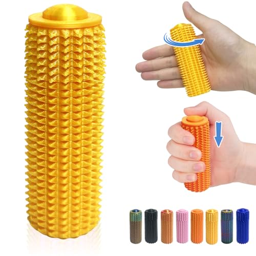 Little Ouchies Pain Fidget Toy for Adults Spiky Sensory Fidget Toy, diskretes und leises Entspannungsspielzeug, Stiller Klicker zur Linderung von Angst – für Büro, Reisen Little Ouchies Pain Fidget Toy for Adults Spiky Sensory Fidget Toy, diskretes und leises Entspannungsspielzeug, Stiller Klicker zur Linderung von Angst – für Büro, Reisen von HAOYEGUOJI