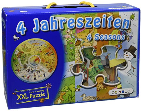 Beleduc 11011 - Lernpuzzle - 4 Jahreszeiten, XXL von HAPE Beleduc