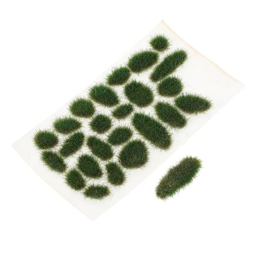 HAPINARY 1 Box Grasmodell DIY Falsches Gras Cluster Simuliertes Gras Cluster Schmücken Künstliche Graspflanzen Landschaft Gras Cluster DIY Sandtisch Material Künstliches Gras Ornament von HAPINARY