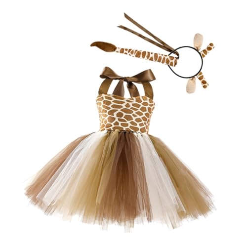 HAPINARY 1 Satz Giraffe -kleidung Rentiergeweih Stirnband Geweih Stirnband Urlaub Stirnbänder Hirschkostüme Kopfstück Tier-cosplay-kostüm Für Mädchen Feiertagskopfbedeckung Nylongewebe HAPINARY 1 Satz Giraffe -kleidung Rentiergeweih Stirnband Geweih Stirnband Urlaub Stirnbänder Hirschkostüme Kopfstück Tier-cosplay-kostüm Für Mädchen Feiertagskopfbedeckung Nylongewebe von HAPINARY