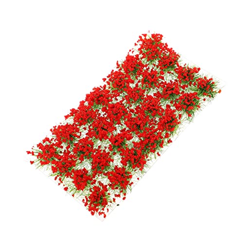 HAPINARY 1 -Cluster kunstpflanze künstliche Pflanze Landschaft Spielgelände Puppenhausminiaturen Mini-Blumenstrauß künstliches Blumenbüschel -Ornament von HAPINARY