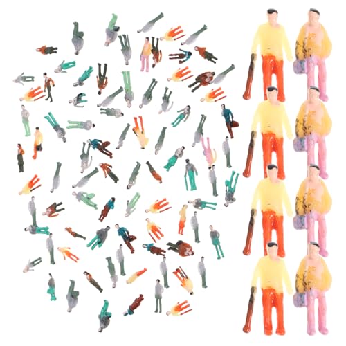 HAPINARY 100St Menschen Zahlen handwerkskunst The Craft miniaturen Figuren Decor dekoringe menschlich Miniaturformen Party Mehrfarbig bemalte Formen Personenfiguren im Maßstab 1:150 HAPINARY 100St Menschen Zahlen handwerkskunst The Craft miniaturen Figuren Decor dekoringe menschlich Miniaturformen Party Mehrfarbig bemalte Formen Personenfiguren im Maßstab 1:150 von HAPINARY