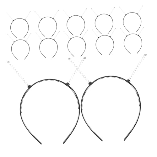 HAPINARY 12 Stück Teiliges DIY Haarband mit Federn für Halloween und Themenpartys Kreative Haaraccessoires für Mädchen Geeignet für Haartypen und Anlässe von HAPINARY