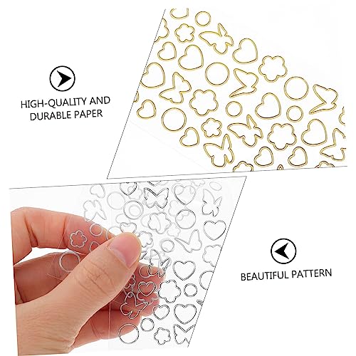 HAPINARY 12blätter Scrapbook Sticker Selbstklebende Papier Aufkleber Für Tagebuch DIY Dekoration Notizaufkleber Planeraufkleber Mit Musterdesign von HAPINARY