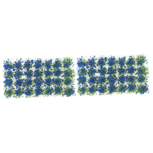 HAPINARY 2 Boxen Künstliches Miniaturgras Ornament Hochwertigem Resin für Sandtischdekoration Langlebig und Leicht für Mikrolandschaften Modelleisenbahnen und Feengärten von HAPINARY