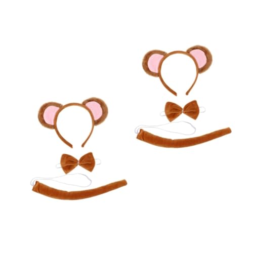 HAPINARY 2 Sets Affen Kopfschmuck Set Affenohren Kleinkind Baby Tier Stirnbänder Affen Tierohren Affen Stirnband Ohren Affenschwanz Ohren Affenschwanz Kostüm Kostüm Erwachsene HAPINARY 2 Sets Affen Kopfschmuck Set Affenohren Kleinkind Baby Tier Stirnbänder Affen Tierohren Affen Stirnband Ohren Affenschwanz Ohren Affenschwanz Kostüm Kostüm Erwachsene von HAPINARY