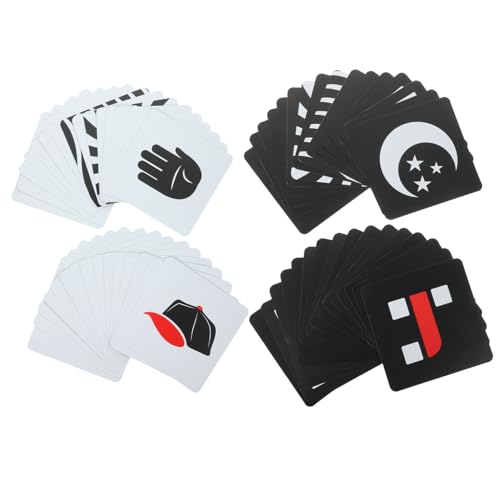 HAPINARY 2 Sets Baby Aktivitätskarten, Kontrastreiche Babykarten, Spielzeug Für Neugeborene, Säuglingsspielzeug 0–3 Monate, Neugeborenen Babyspielzeug 0–3 Monate, Babyspielzeug 0–6 Monate, HAPINARY 2 Sets Baby Aktivitätskarten, Kontrastreiche Babykarten, Spielzeug Für Neugeborene, Säuglingsspielzeug 0–3 Monate, Neugeborenen Babyspielzeug 0–3 Monate, Babyspielzeug 0–6 Monate, von HAPINARY