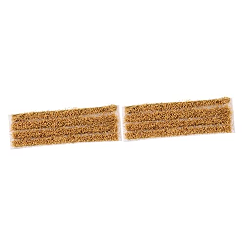 HAPINARY 2 Sets Weizenmodell Miniaturen Grasmodell Statisches Gras Kunstgras Winziges Weizenmodell Weizengras Miniatur Grasmodell DIY Sandtisch Grasmodell Weizenmodell Gras von HAPINARY
