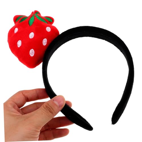 HAPINARY 2 Stück Frucht Haarreifen Kopfband für Partys und Live Streams Leichtes Bequemes Material Auffälliges Zubehör für Halloween Kostüm und Fotos Kombinierbar von HAPINARY